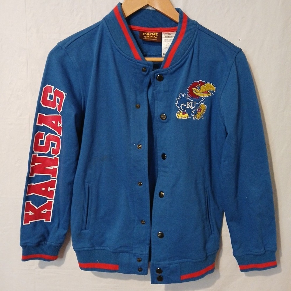 Youth Size 10/12‎ KU University Of Kansas Jayhawks Jacket